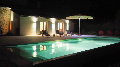 Pool at Night